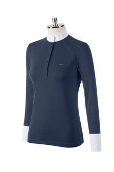 Animo Woman&#039;s Longsleeve Competition Shirt BISOL - Color Navy