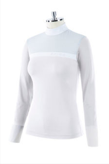 Animo Woman&#039;s Longsleeve Competition Shirt BALSA - Color White