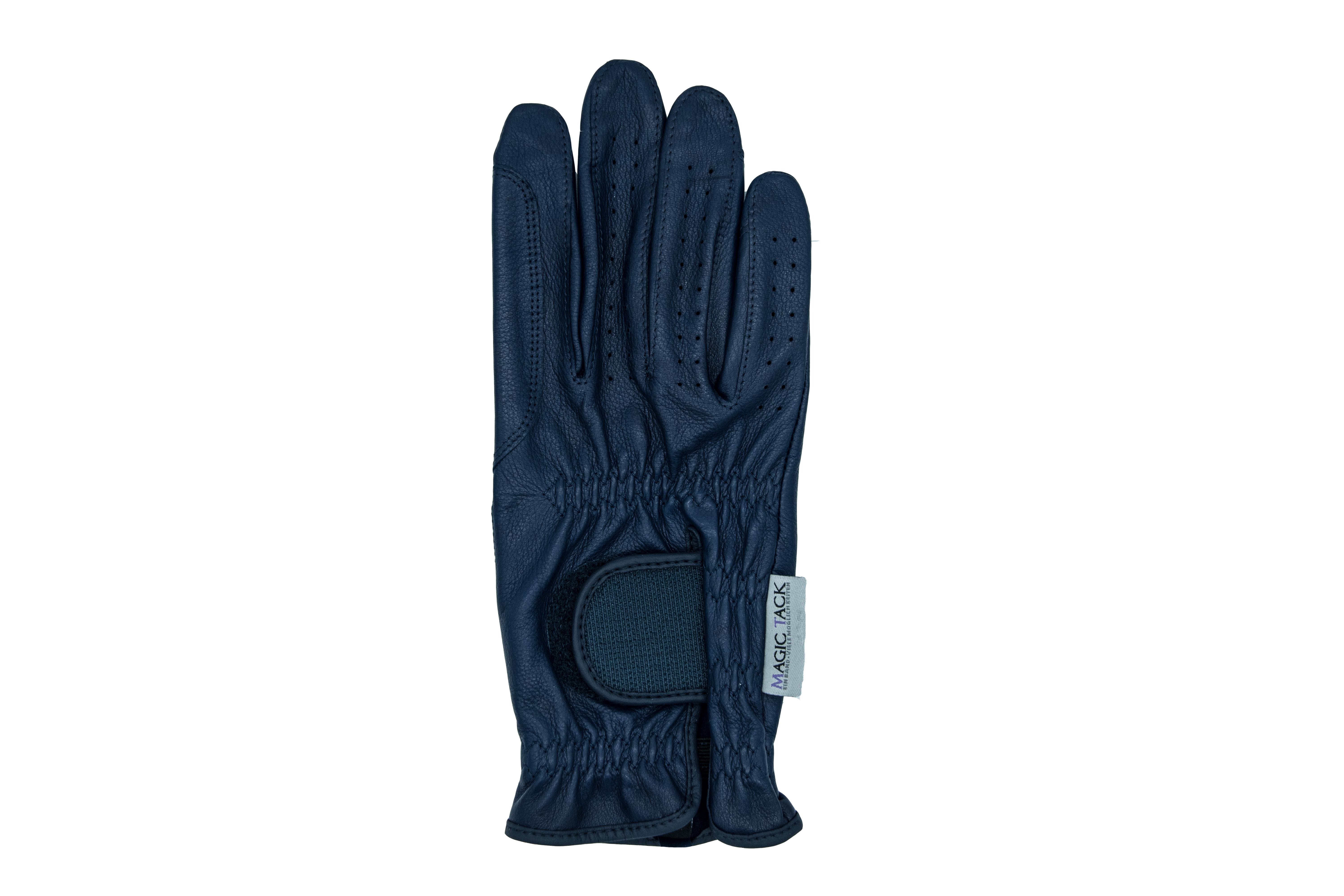 Galaxy Magic Tack Ruiter Gloves-Navy