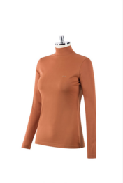Animo Woman's Long sleeve Dullip - color Camel