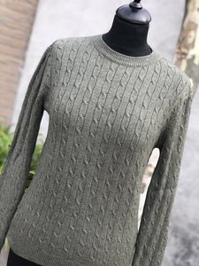 Elegant Cable Sweater 